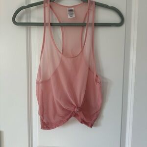 Victoria Secrets Sport Sheer Hombre Tank Top